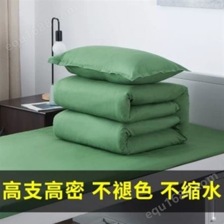 单人棉优质军绿色棉花被子学生军训棉花被单位宿舍加厚保暖棉被褥