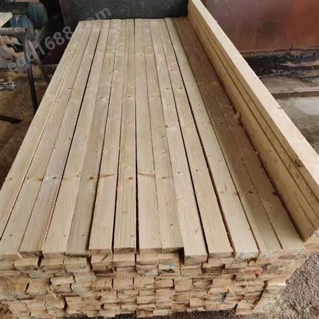 熏蒸木方 建筑支模方木 一立方 工程施工 室外 亿展木业